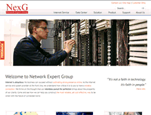 Tablet Screenshot of nexg.com