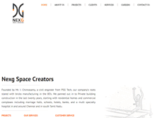 Tablet Screenshot of nexg.co.in